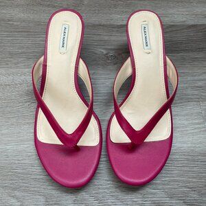 Pink Thong Sandals Size 8.5